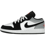 Jordan Air Jordan 1 Low top Basketball Shoes Black White Unisex
