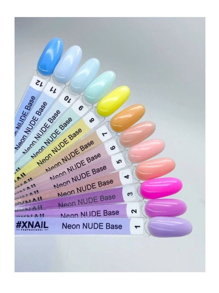 XNAIL,Neon Nude Base #10 10 мл Неоновая нюдовая база