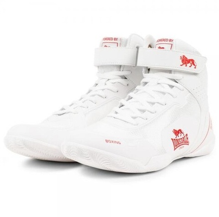 Боксерки Lonsdale Rufford  бел/красн.