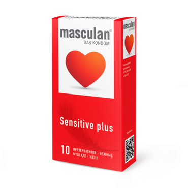 Презервативы Masculan Sensitive Plus Нежные, 10 шт.