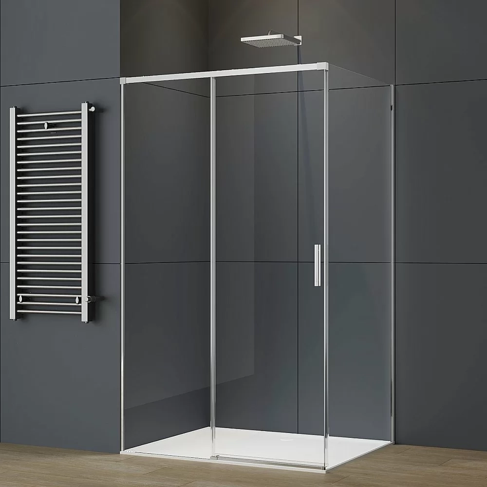 Душевой уголок Vincea Soft 2 120х80 VSR-3SO28012CL стекло прозрачное/профиль хром
