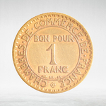 France, 1 Franc 1923 - Chambers of Commerce, XF