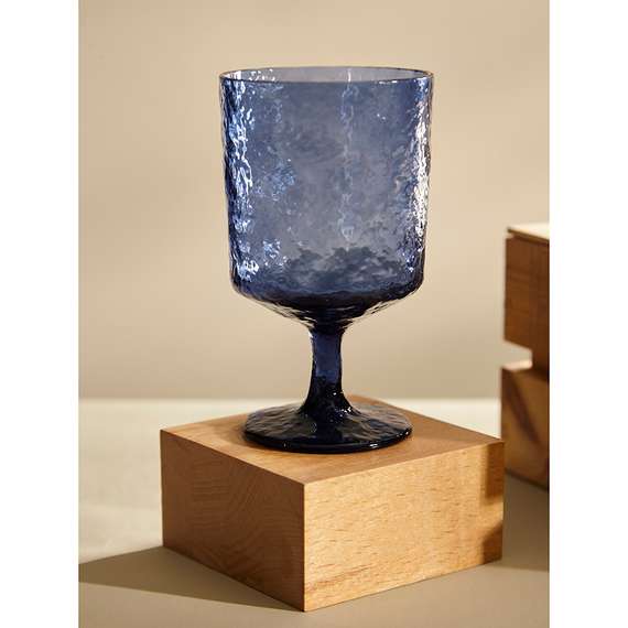 Набор из 4 бокалов для вина Arctic, 280 мл, синий