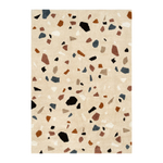 Ковер из хлопка terrazzo poetry из коллекции ethnic, 180х230 см