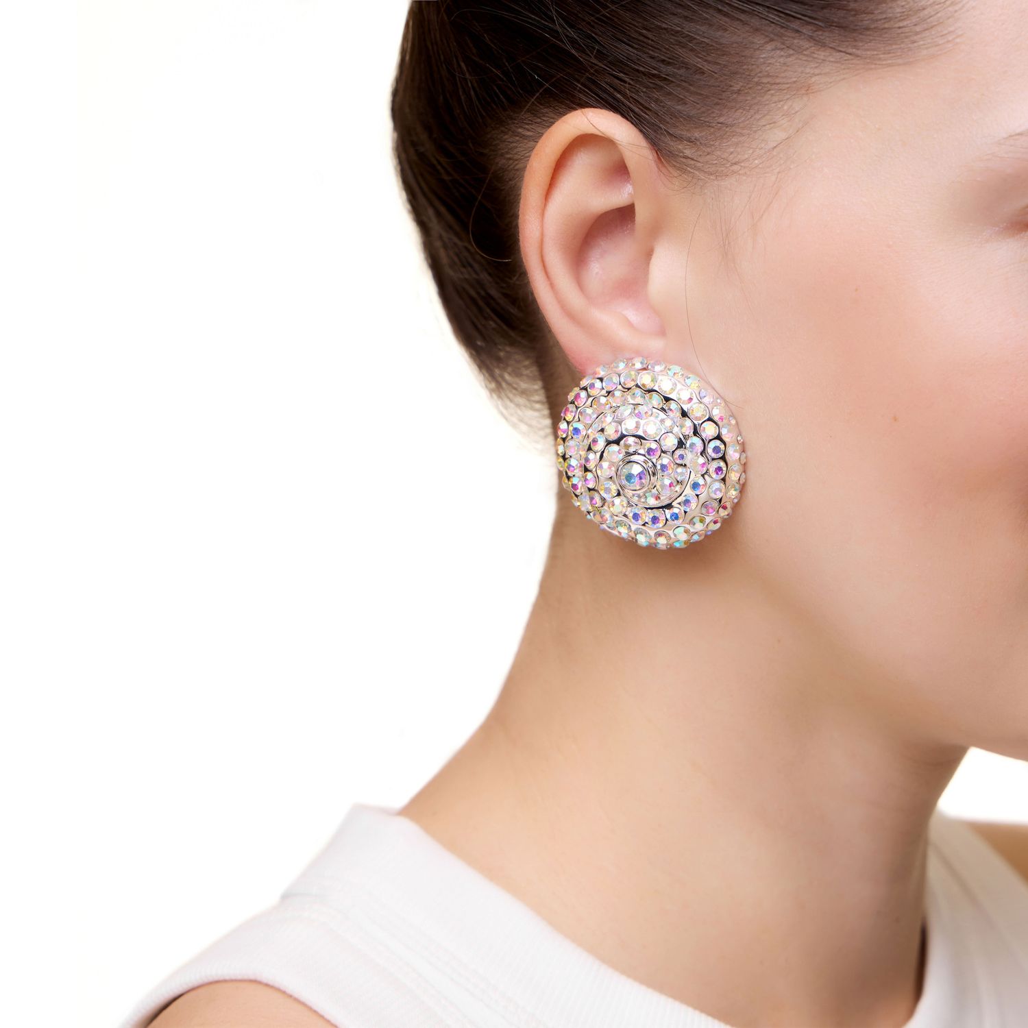 Клипсы Le Soleil Earrings - Silver