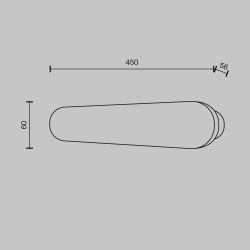 Светильник настенный светодиодный Maytoni   MOD437WL-L13BG3K