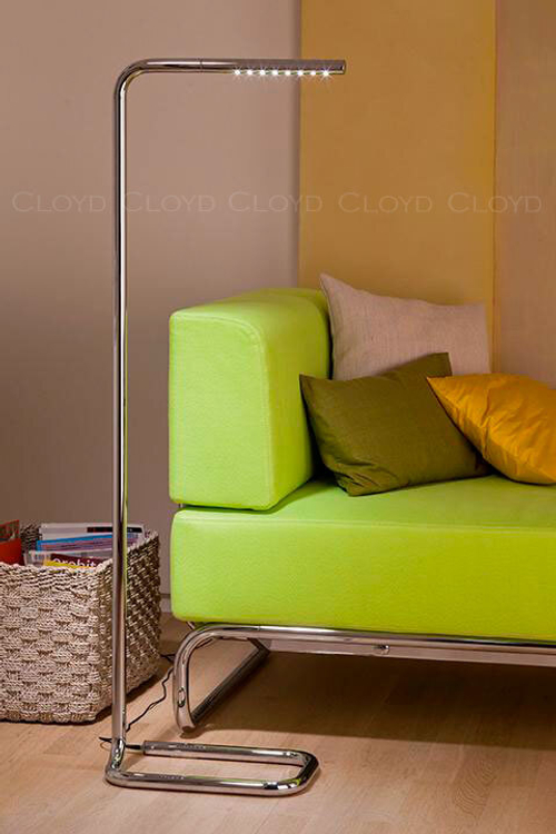 Торшер Cloyd SKOLAR F1 / выс. 125 см - хром (арт.40048)