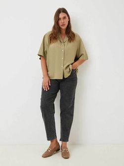 Джинсы на резинке больших размеров