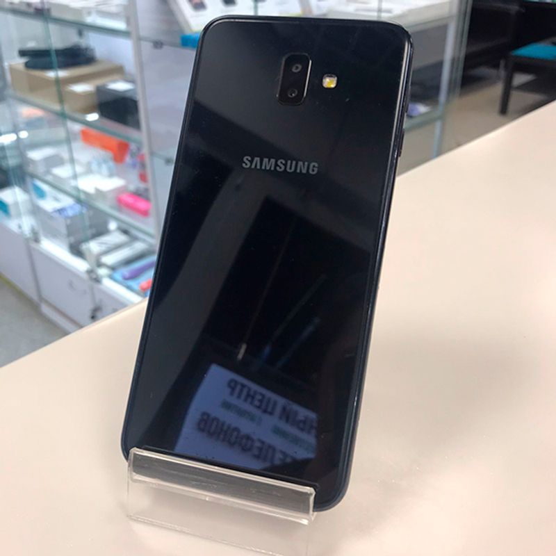 Смартфон Samsung Galaxy J6 plus (2018) 3/32GB Black (Витринный)
