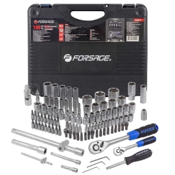 Набор инструмента 108пр.1/4''&amp;1/2''(6гр.)(4-32мм) Forsage F-41082-5