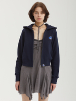 Женская Толстовка Badbear Hug Patch Zipup Crop Navy