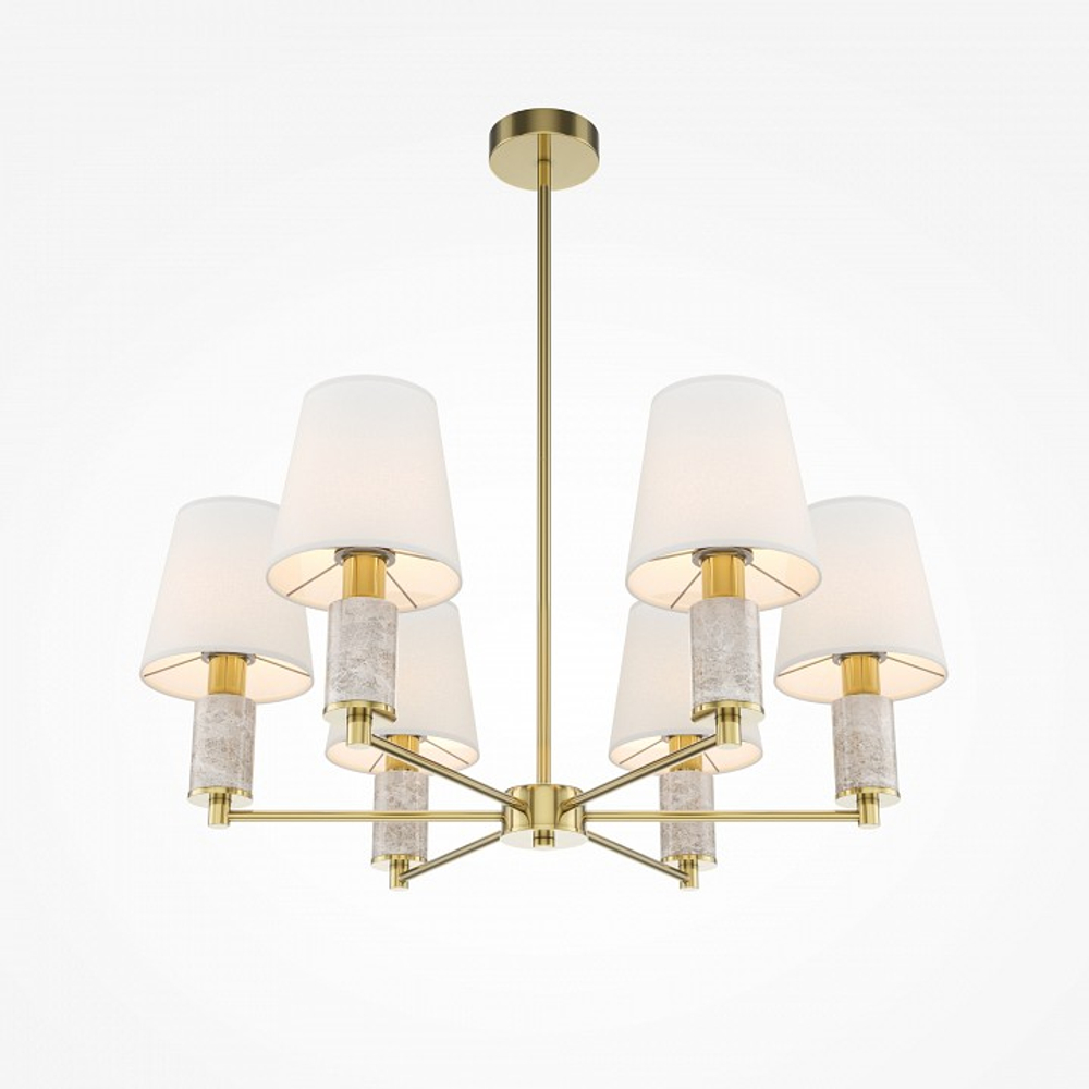 Люстра на штанге Maytoni Lira MOD483PL-06BS
