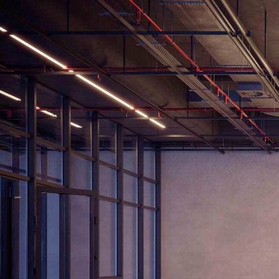 Профиль встраиваемый Arlight Fantom-W49-2000 Anod 046430