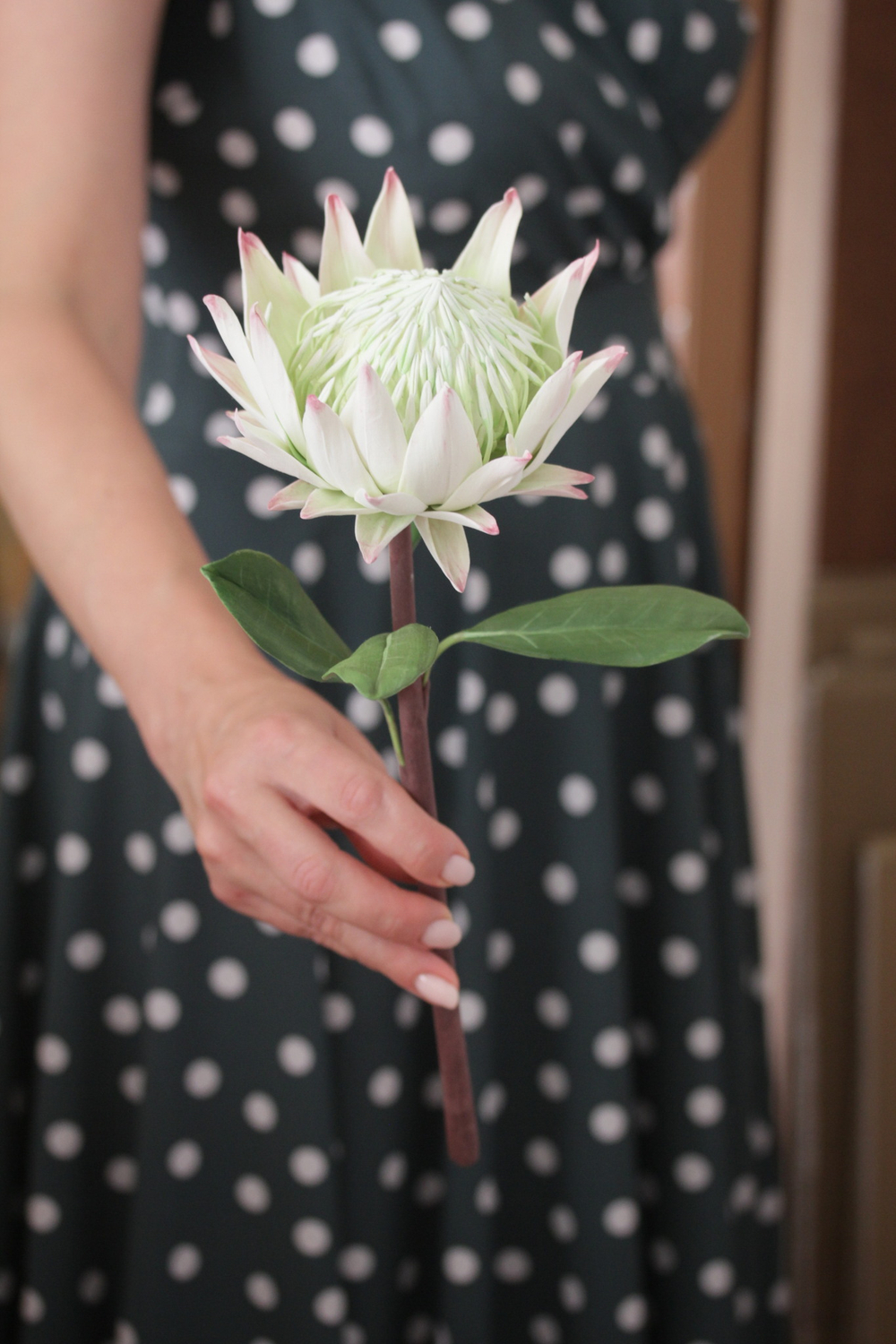 Готовая работа из полимерной глины "Тропики"