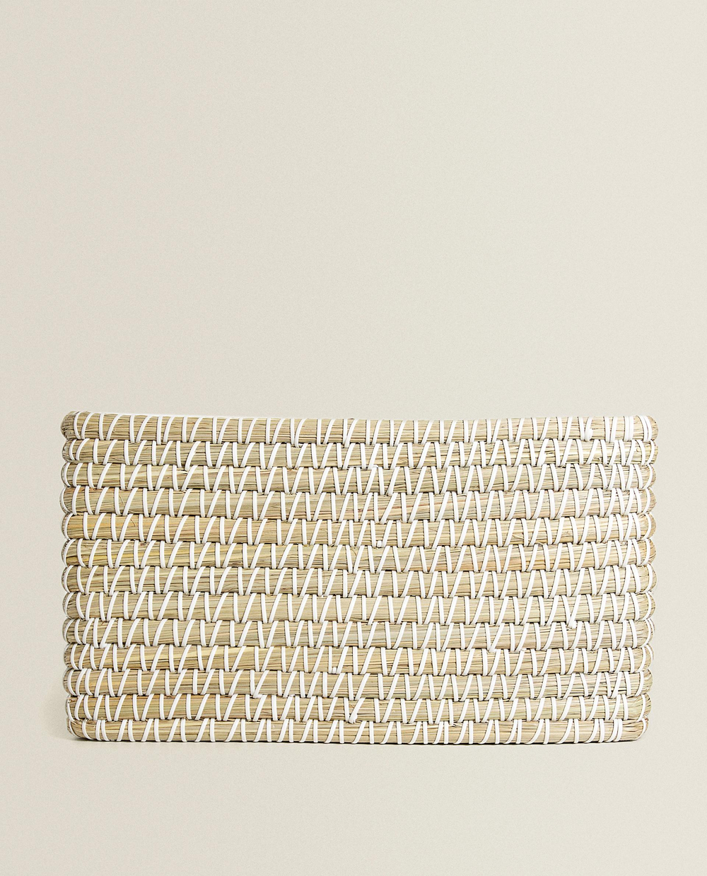 Zara Home Корзина изо льна, цвет разноцветный, 20 см