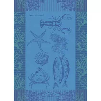 Кухонное полотенце Garnier Thiebaut l’Ocean Bleu (56 x 77 см)