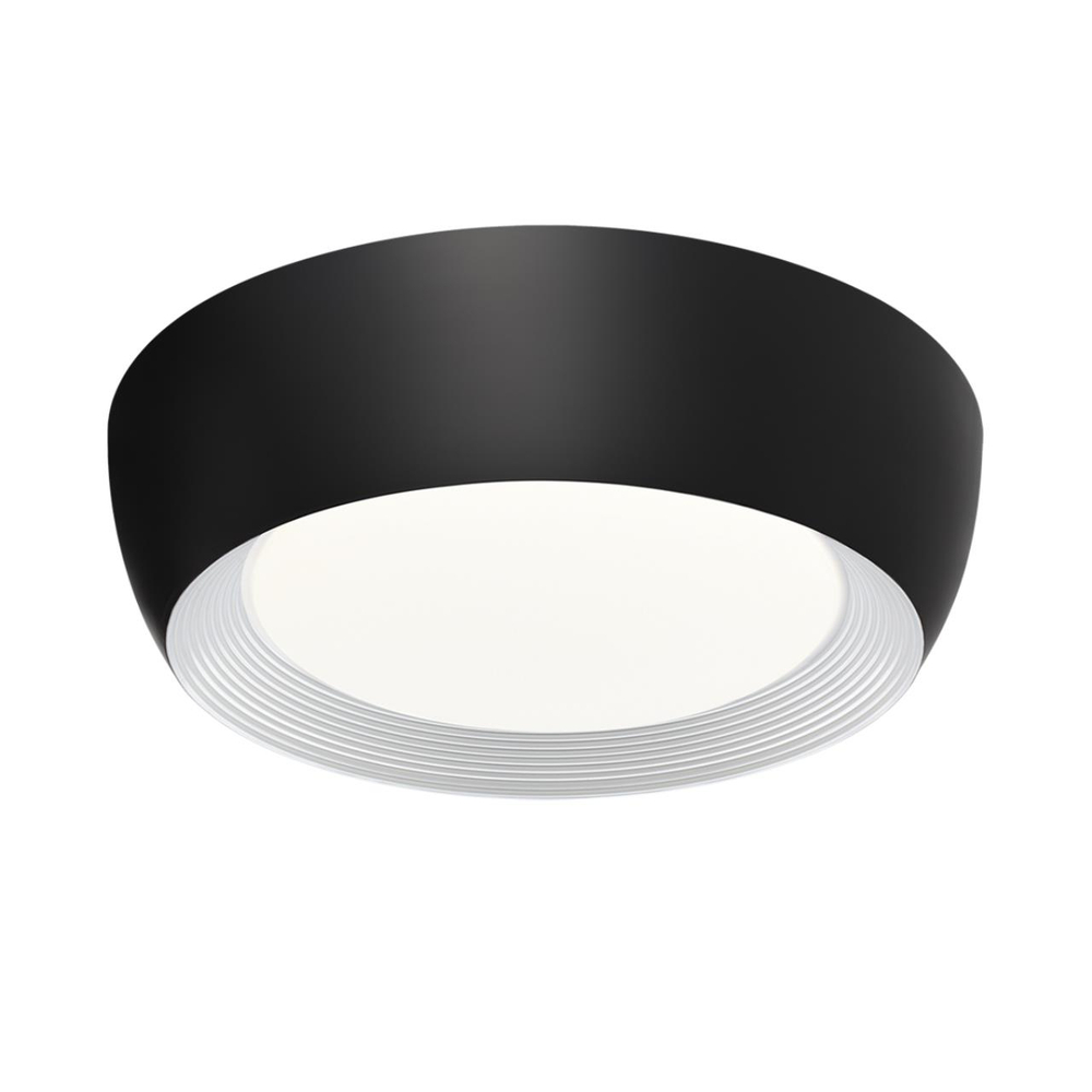 7716/54L AVRA LED SN 590 Светильник металл/акрил/белый/черный LED 54Вт 3000-6500К D500 IP20 пульт ДУ CRONUS