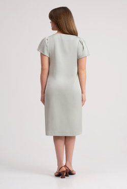 Платье женское 2572ЛПБ, оливковый #270Ол052572ЛПБ