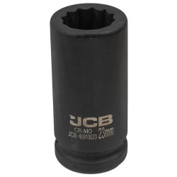 Головка ударная глубокая 3/4'', 23мм (12гр.) JCB JCB-46810023