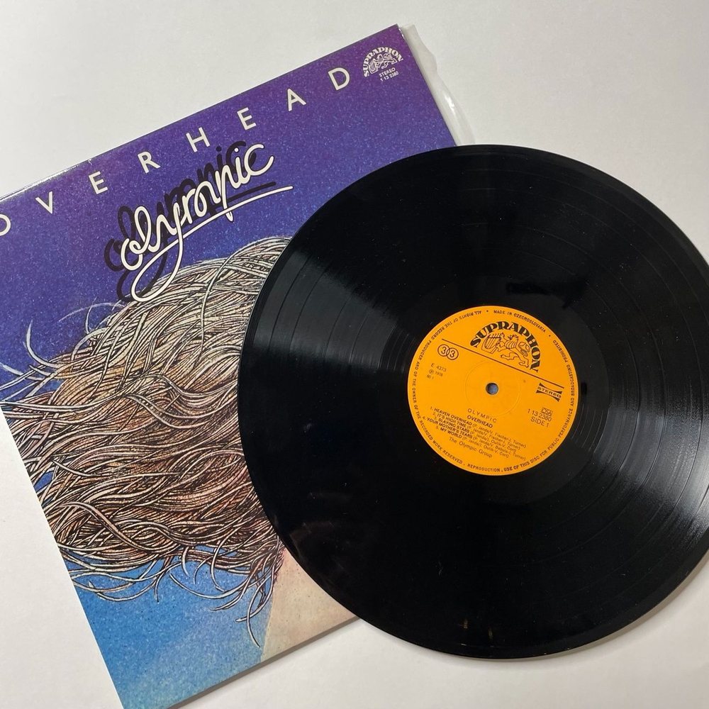 Винтажная виниловая пластинка LP Olympic Overhead (Чехословакия 1978)