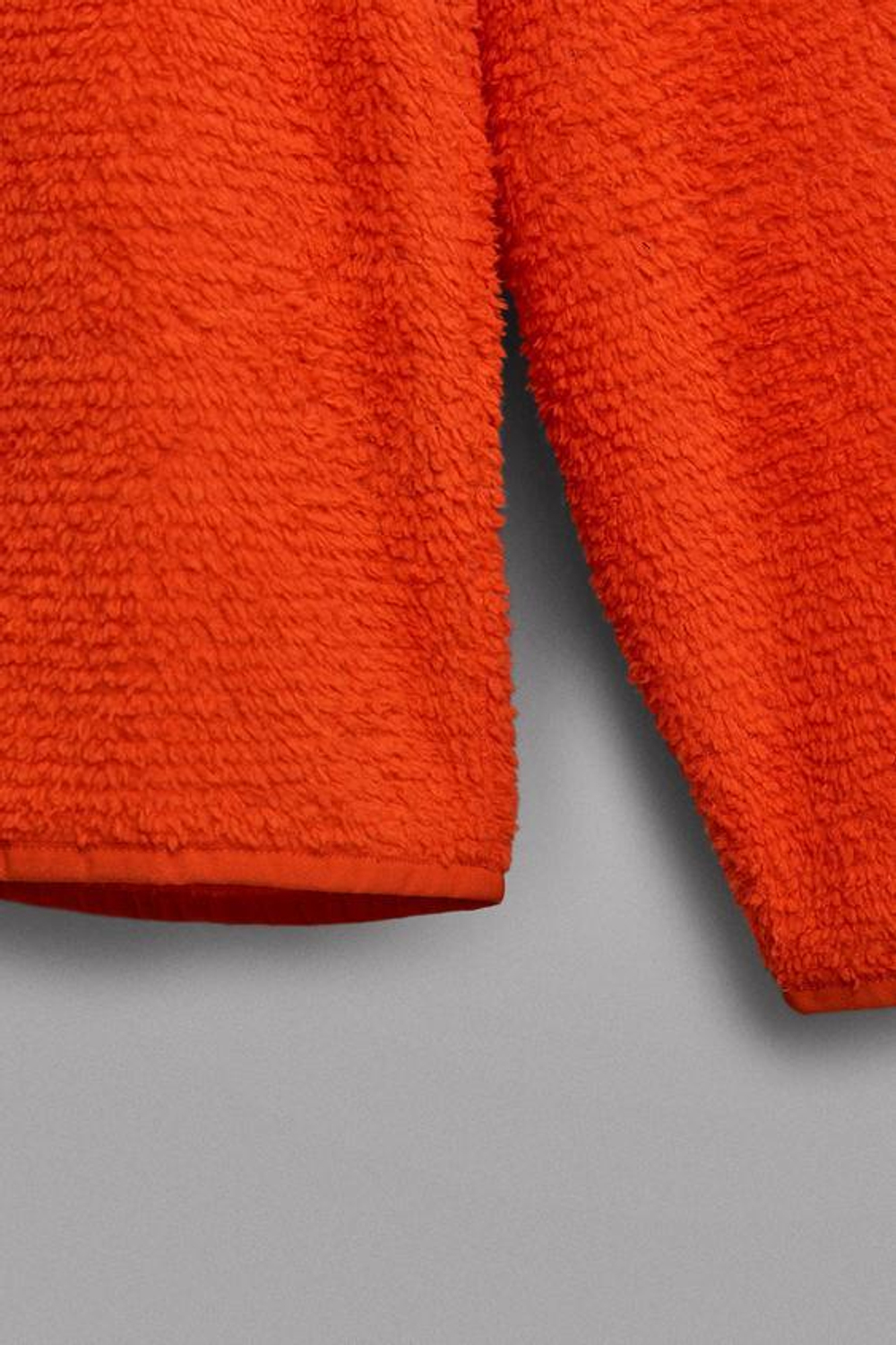 ZARA ФЛИСОВАЯ ТОЛСТОВКА SKI С КАПЮШОНОМ И ТЕКСТУРОЙ, ОРАНЖЕВЫЙ