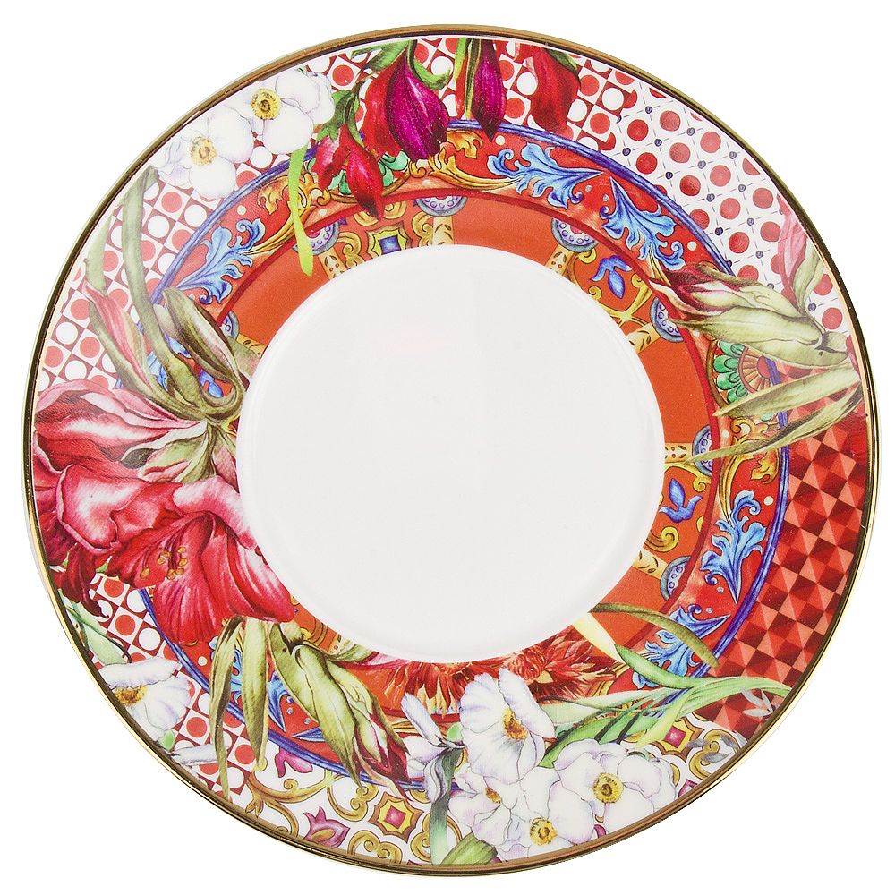 Набор чайный 12пр. "Secret Garden" (6 персон) v=200мл. (фарфор) (подарочная упаковка)