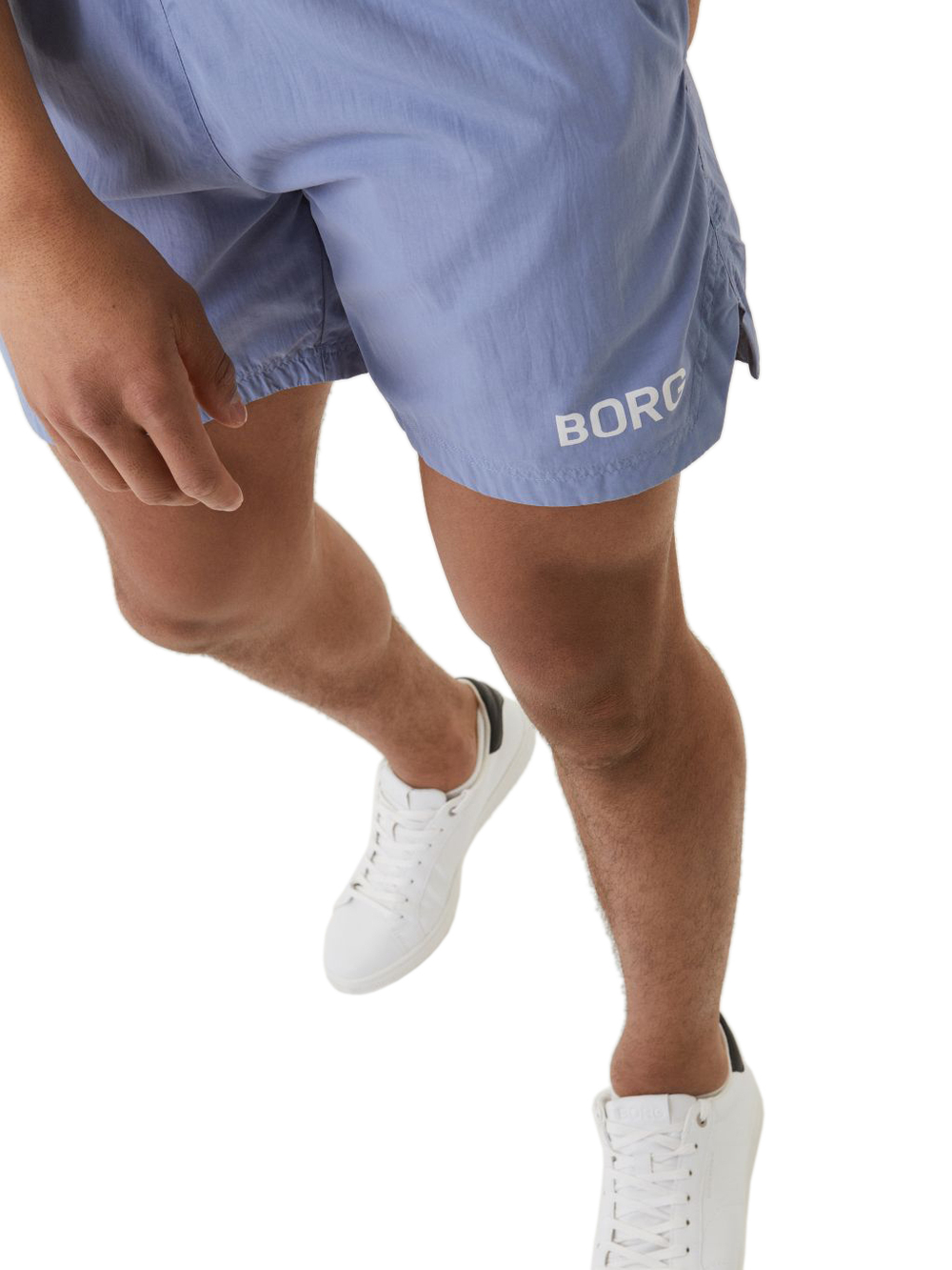 Мужские теннисные шорты Björn Borg Borg Training Shorts - stonewash