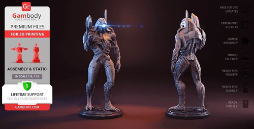 legion mass effect Коллекционная Фигурка Аниме