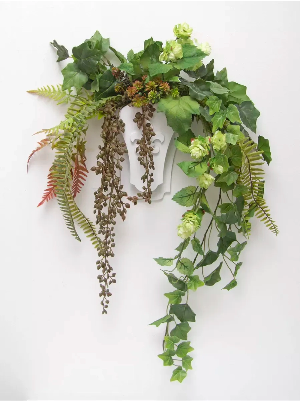 Искусственные цветы для декора в кашпо