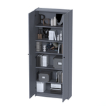 Дверь для стеллажа Варма Стэнд Дор 190, 39х190х1,6 см, серый