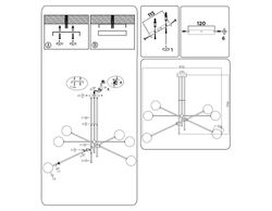 Ambrella Подвесной светильник Modern TR2523