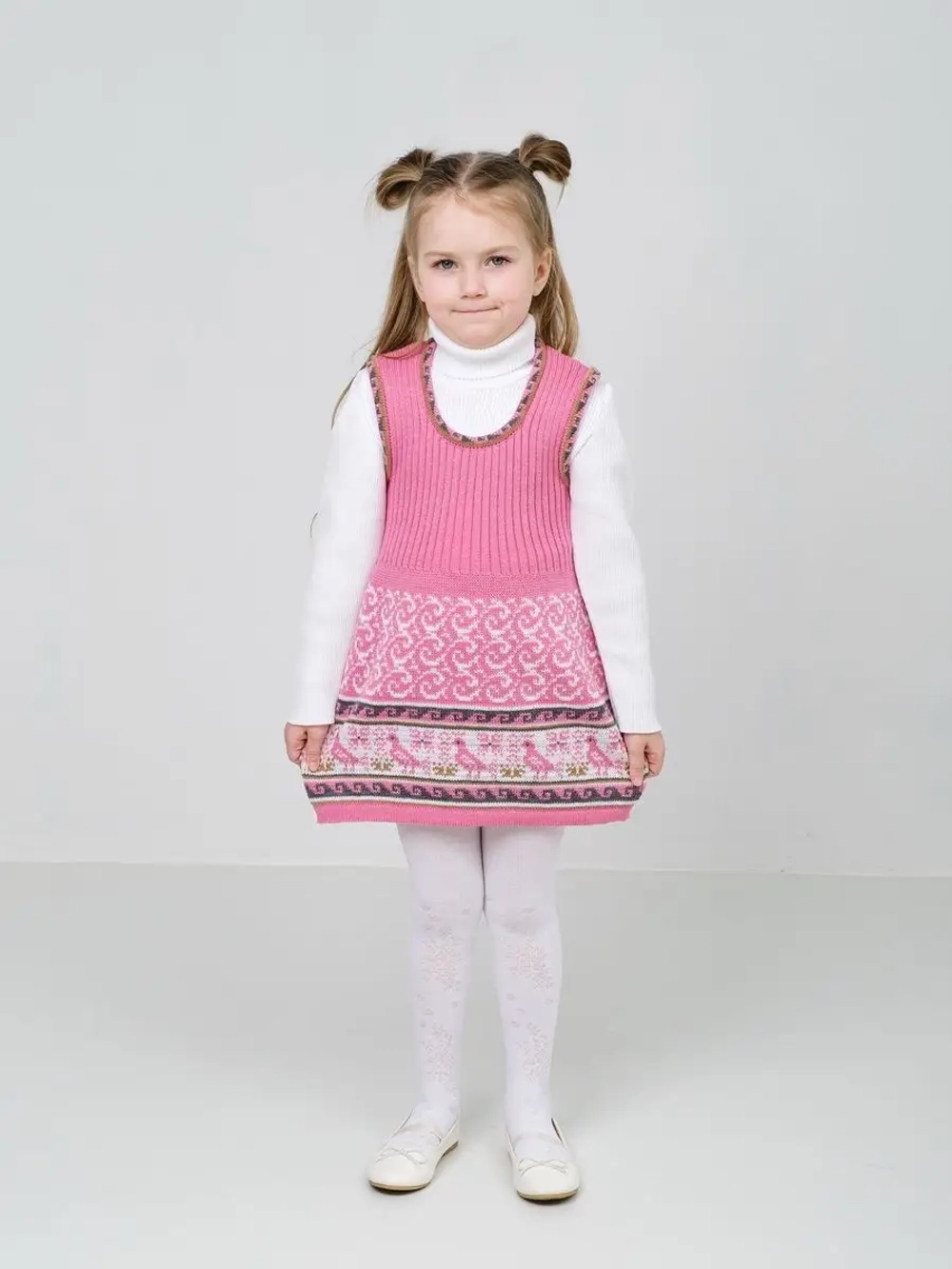 Сарафан вязаный