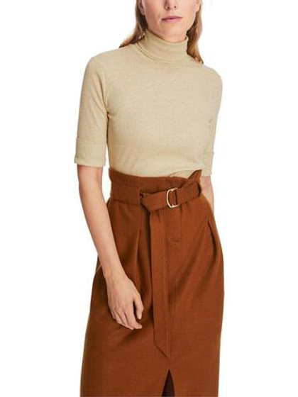 Marc Cain Футболка с добавлением металлизированной нити