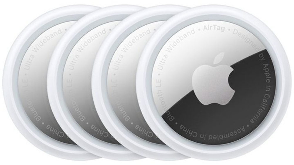 Bluetooth-трекер Apple AirTag (4 pack) белый