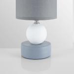 8181/1T MODERNI LN25 000 серый, керамика/текстиль Настольная лампа E14 1*40W 220V LALANA