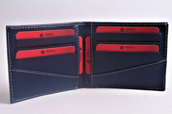 Kişi üçün dəri pul və kart qabı  VANİLCROCO2