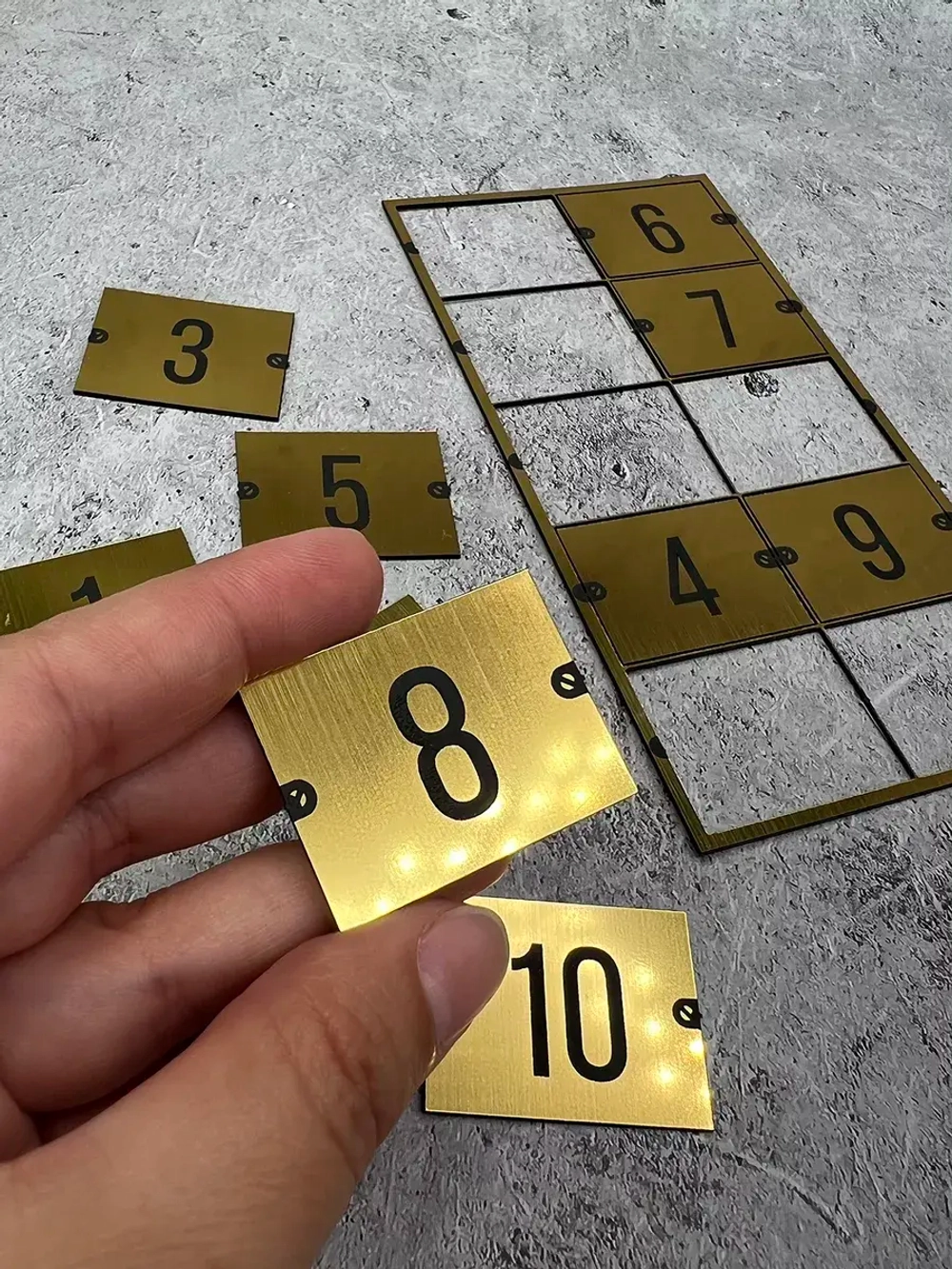 Нумерация для шкафчиков