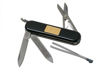 Нож Victorinox Мод. Classic with Gold Ingot 1 Gr (58 мм) 6 функций
