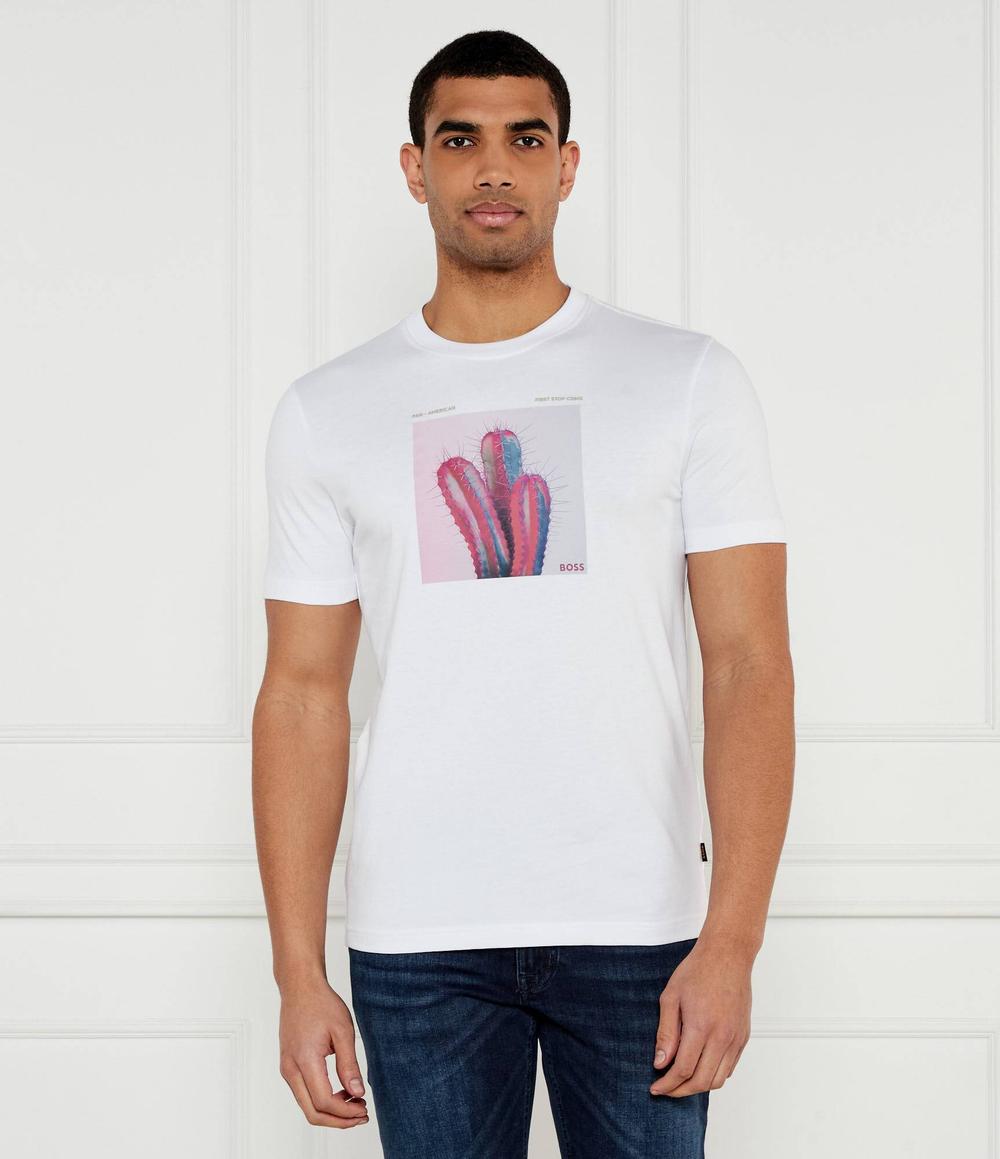 Футболка Te_mextour BOSS ORANGE - белый(50535079)