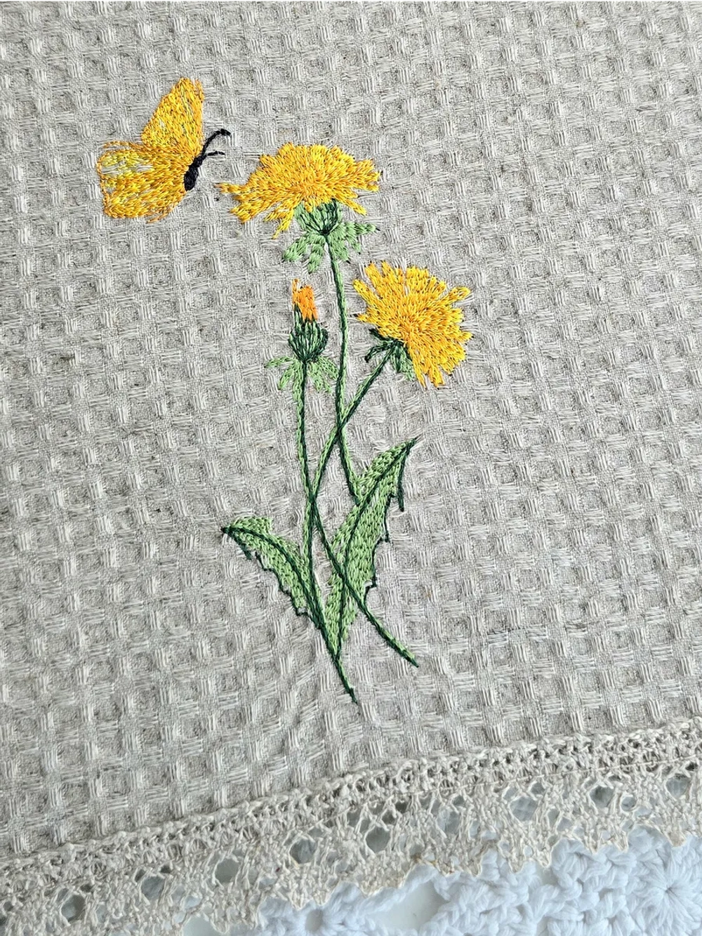 Полотенце для кухни "Одуванчик"