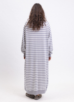 Кардиган удлиненный в полоску