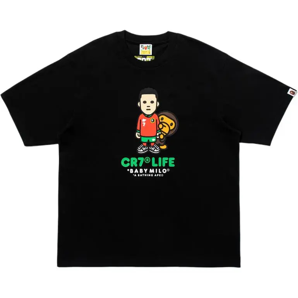 A Bathing Ape Bathing Ape Cr7 Life Футболка Bap Ss26 105