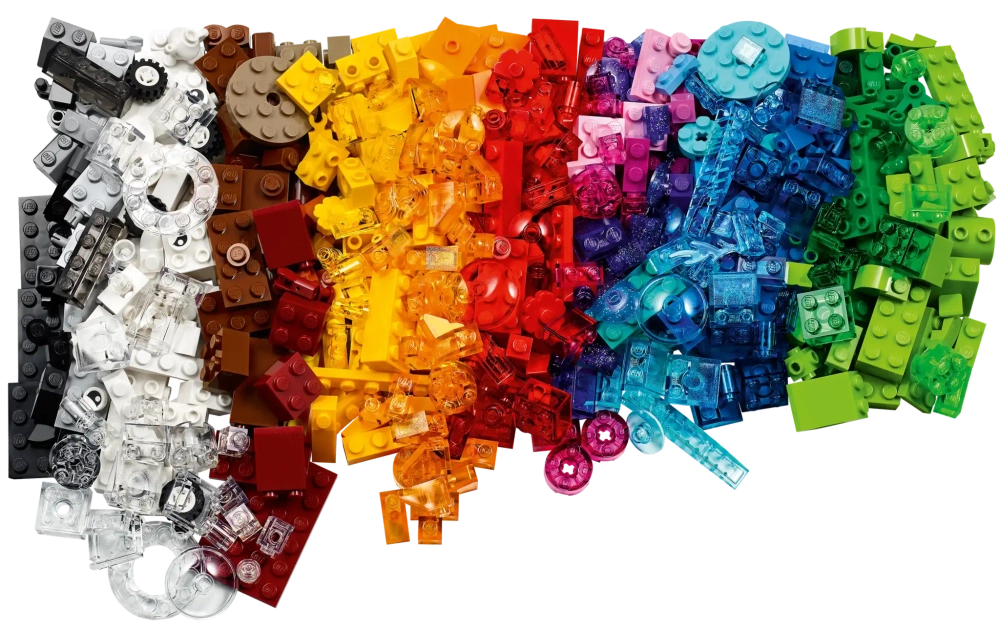 Конструктор LEGO Classic 11013 Набор с прозрачными деталями