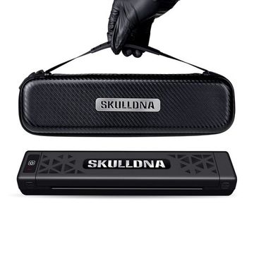 Термотрансферный принтер SKULLDNA Bluetooth | Беспроводной компактный термо принтер