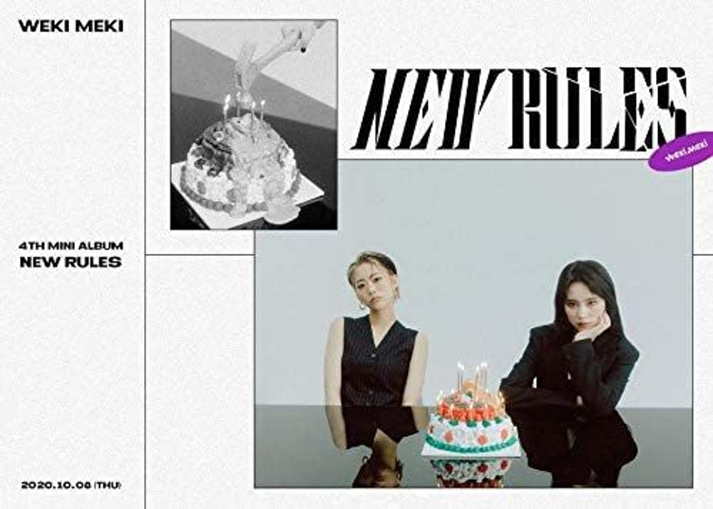 Альбом Weki Meki - New Rules 4th Mini Album RANDOM Version