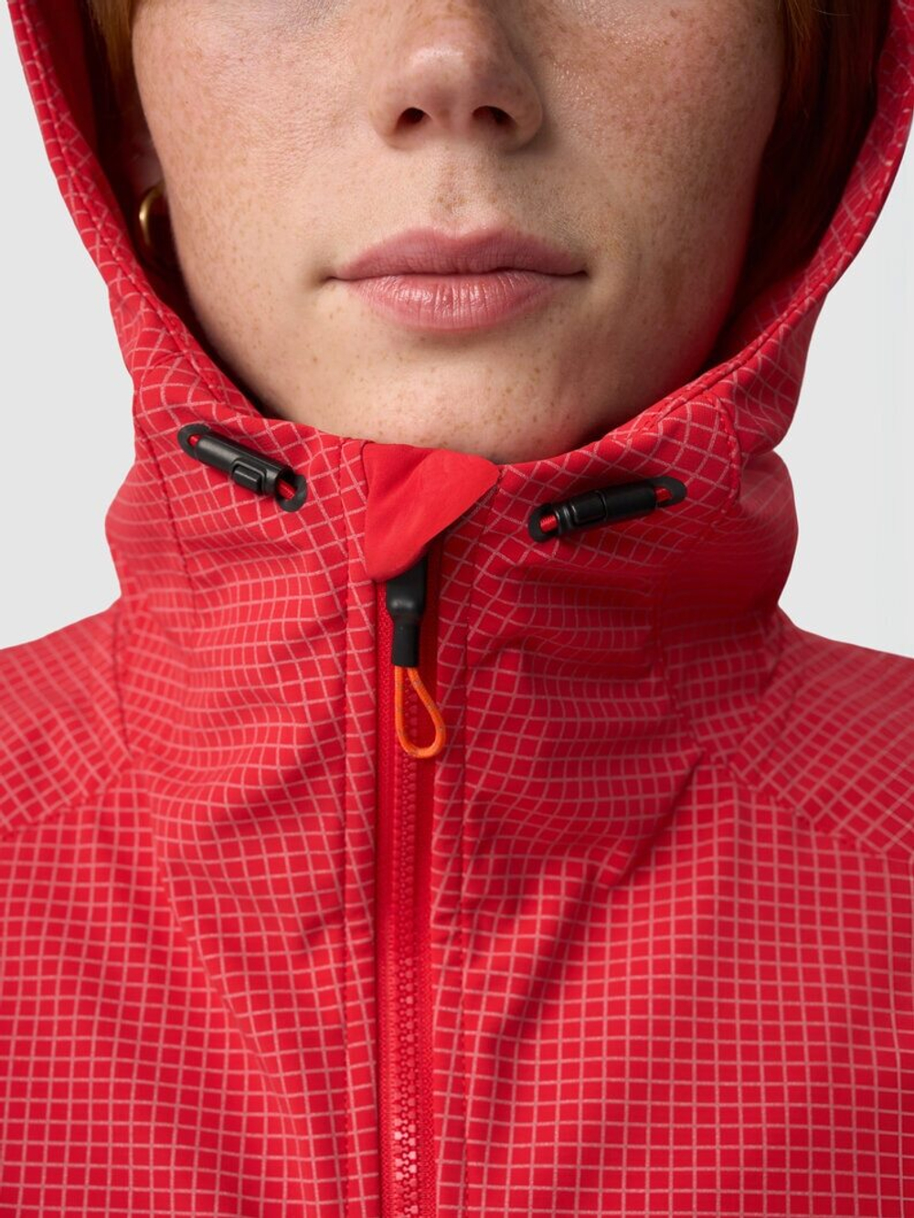 Зимняя беговая куртка GRI Маяк 3.0 женская красная