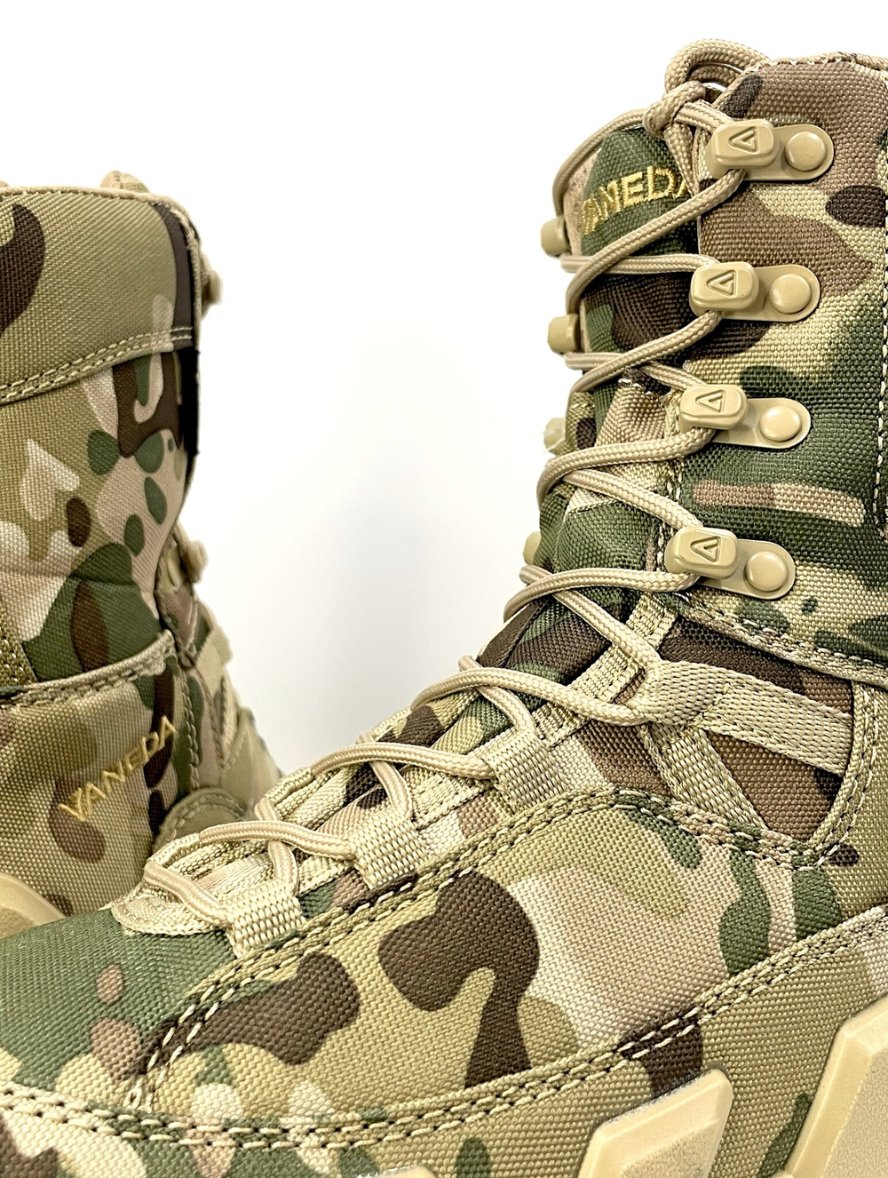 Ботинки тактические Vaneda V-Clutch Pro DRY-TEX высокие Мультикам (реплика)