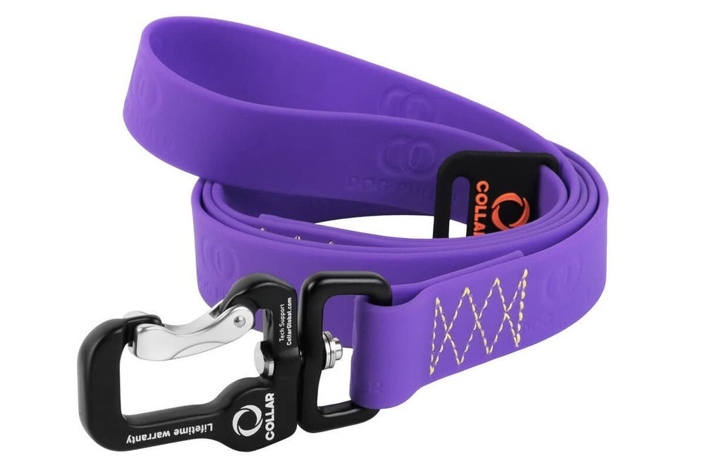 Поводок "Эволютор" (ширина 25 мм, длина 210 см) фиолетовый