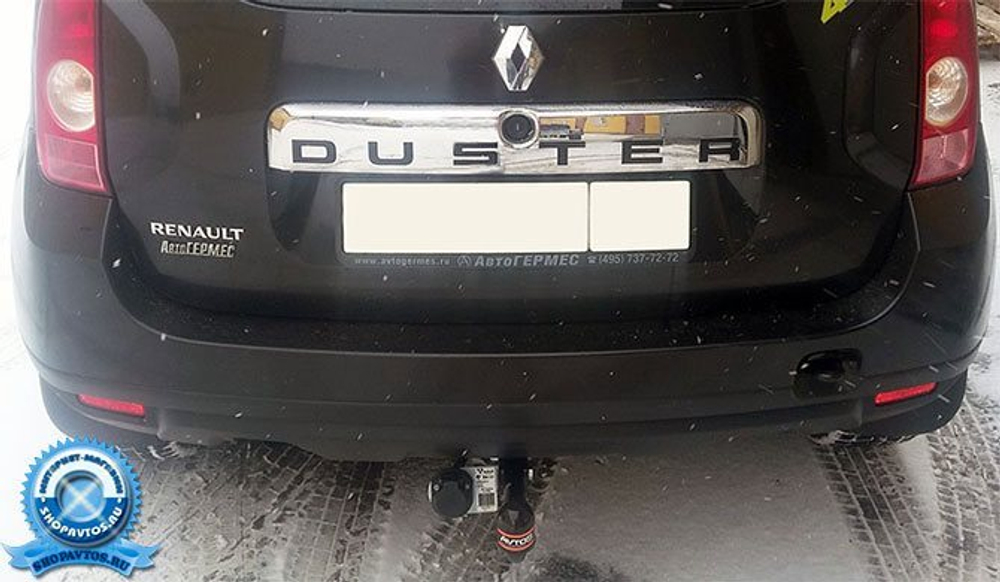 Фаркоп для Renault Duster (2011-) (без электрики) (паспорт и сертификат) AvtoS.RN13