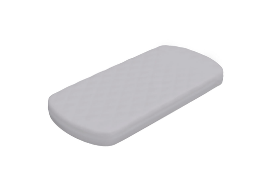 Простынь для кроватки KIDI soft от 0 до 4 лет (серый, сатин)